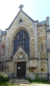 temple de chalons en champagne par la façade